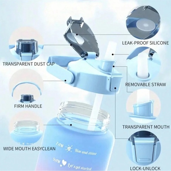 Set of 3 matching Water Bottles *NEW* - Picture 7 of 11